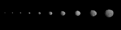 Dawn approaches Vesta, May 3 - June 24, 2011
