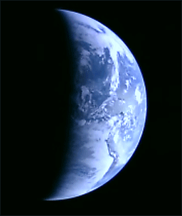 Earth from Kaguya