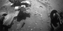 A sol 2117 spin of Spirit's front wheels