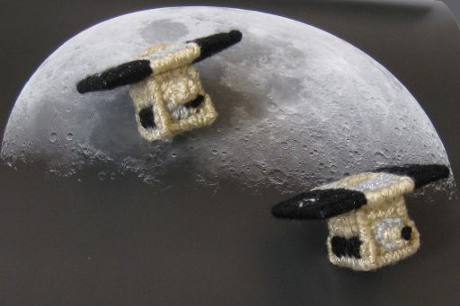 Ebb and Flow in plastic canvas