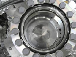 Photo inside the Hayabusa sample capsule
