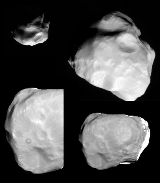 Helene from Cassini's March 3, 2010 flyby