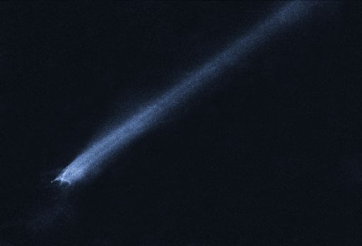 Hubble views the aftermath of an asteroid collision