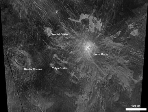 Idunn Mons, Venus