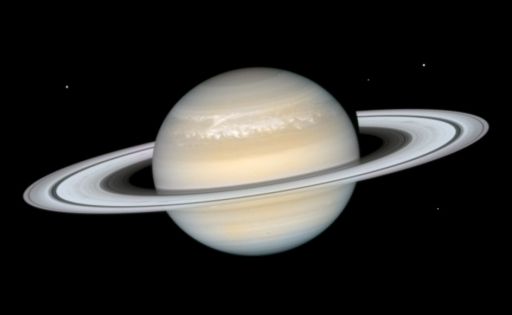 Saturn's storm from Hubble