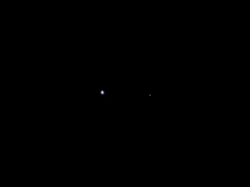 Earth and Moon from Juno