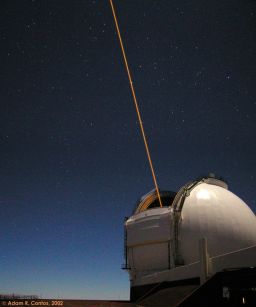 Laser Guide Star Adaptive Optics system at the Keck Observatory