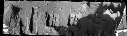 Panorama across the Phoenix work volume, sol 131