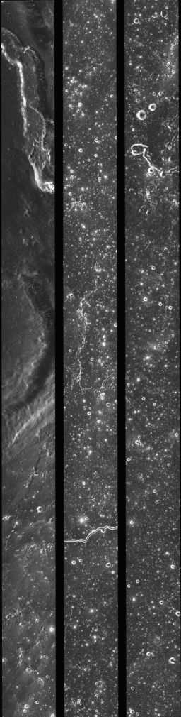 Mini-RF image strip across Oceanus Procellarum