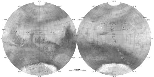 Mars as it was known after the Mariner 7 flyby