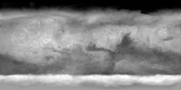 Map composed of Mariner 7's 'far-encounter' images