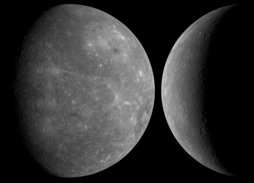 MESSENGER's view of Mercury during its first flyby