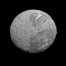 Voyager 2's second-best view of Miranda