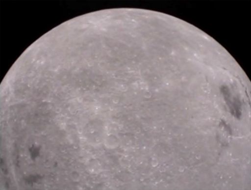 The Moon's farside from Ebb's MoonKAM
