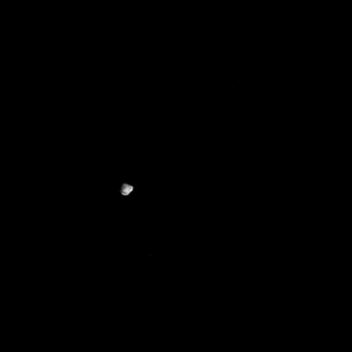 Stardust's first close-approach image of Tempel 1