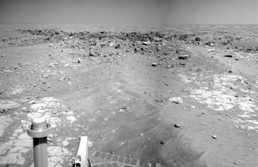 Concepcion crater, Opportunity sol 2136