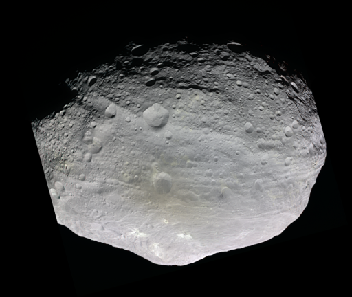 Vesta in nearly natural color