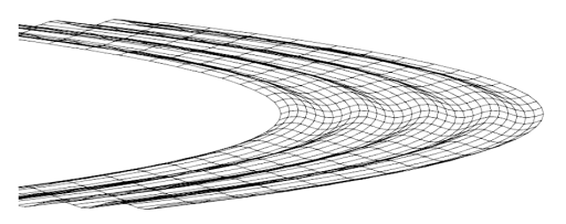 Vertical corrugations in rings