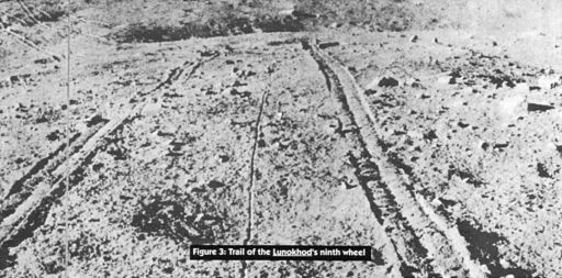 Lunokhod's tracks