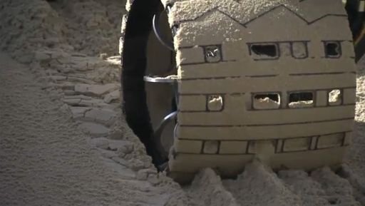 Dots and dashes in a rover wheel