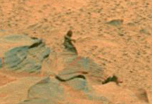 Teeny little bigfoot on Mars