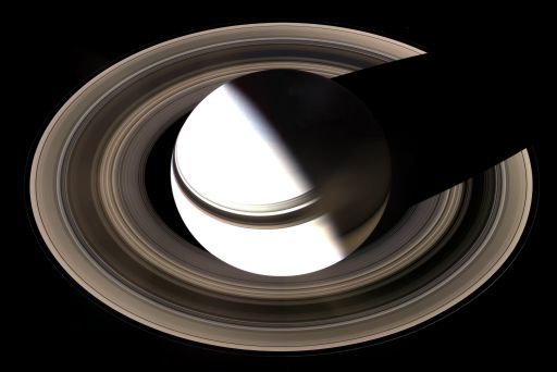 Saturn from above