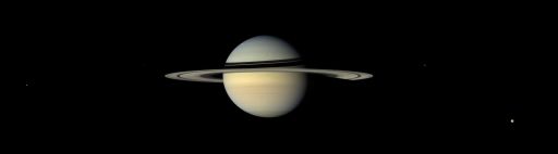 Saturn family portrait (or, the view from Iapetus)