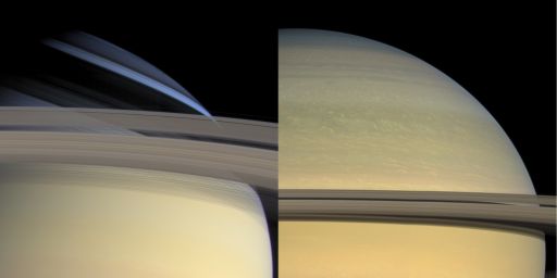 Changing seasons on Saturn
