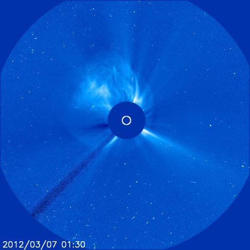 Coronal Mass Ejection headed our way