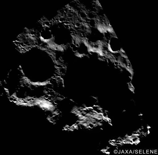 Kaguya Terrain Camera image of Cabeus region