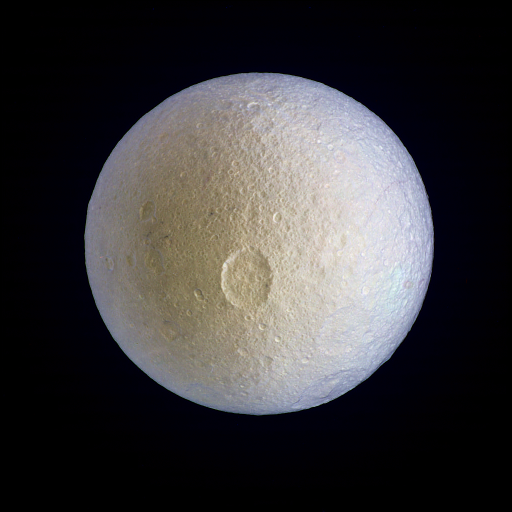 Tethys in enhanced color