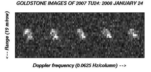 Near-Earth asteroid 2007 TU24