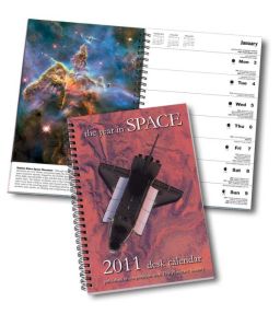 Year in Space 2011 desk calendar