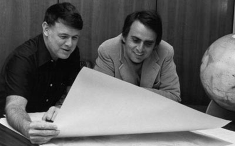 Bruce Murray and Carl Sagan