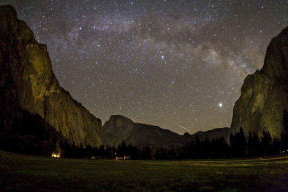 The Milky Way Over Yosemite Valley The Planetary Society