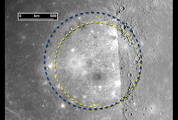 MESSENGER S New View Of Caloris The Planetary Society