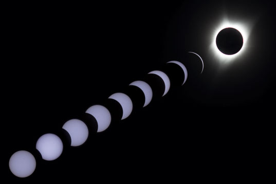 Total Solar Eclipse Montage