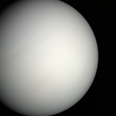 Venus in natural color from MESSENGER