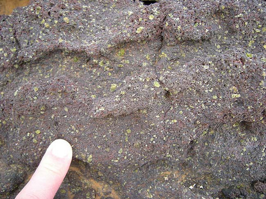 Olivine-bearing basalt
