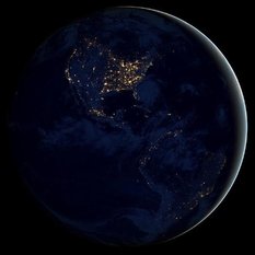 2012 Night Image of Earth