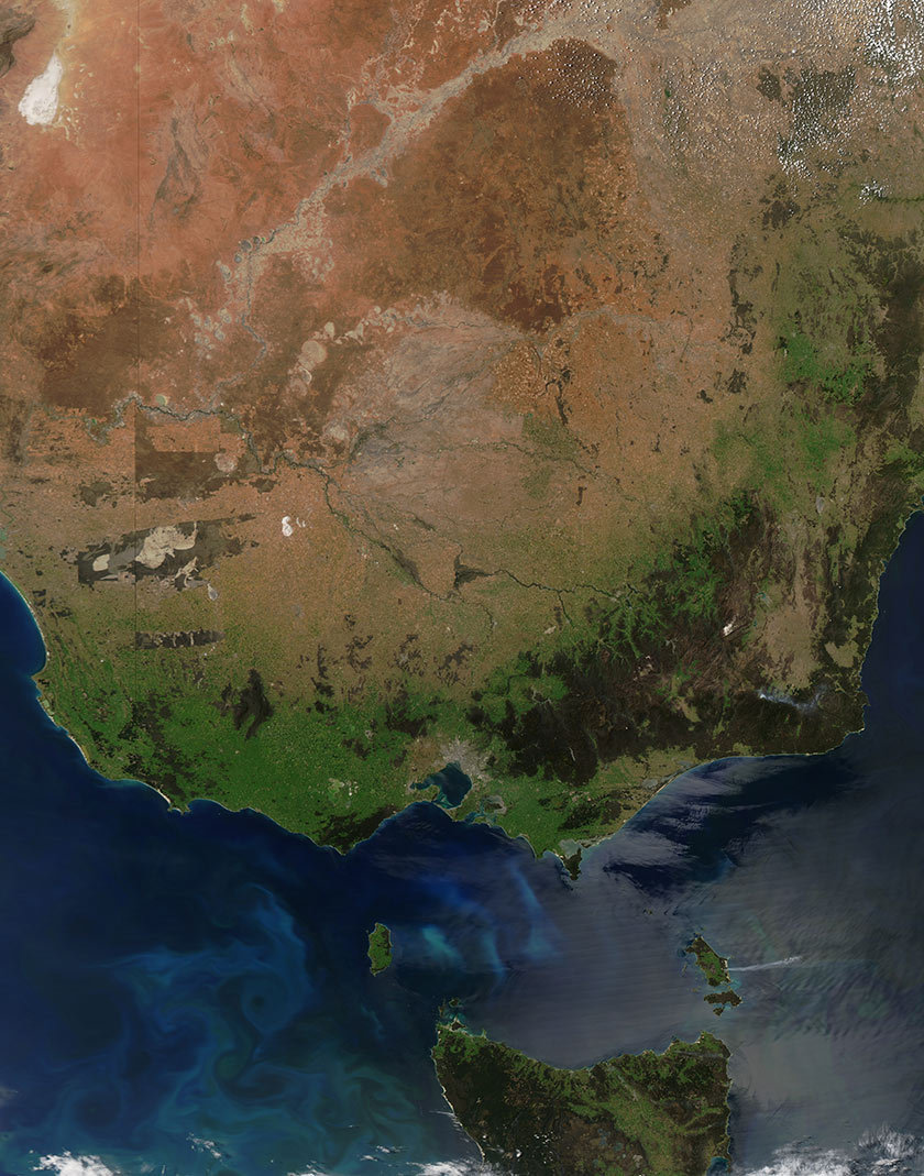 The Murray-Darling river system, Australia | The Planetary Society