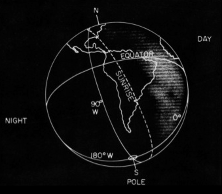 First image of Earth from the surface of the Moon: Surveyor 3 | The ...