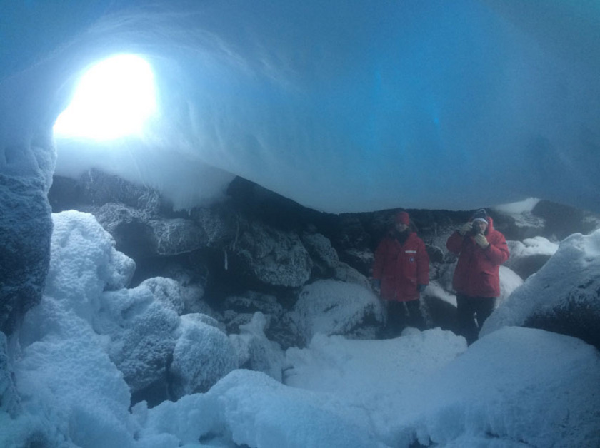 ice towers of mount erebus ice towers of mount erebus