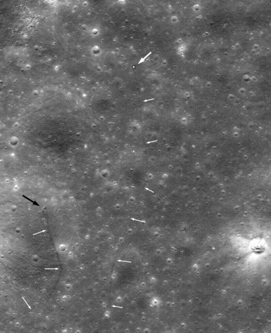 The final resting place of Lunokhod 2