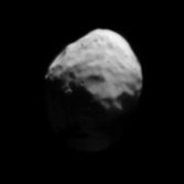 Phobos distant global view from Phobos 2