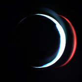 Crescent Mars from Rosetta