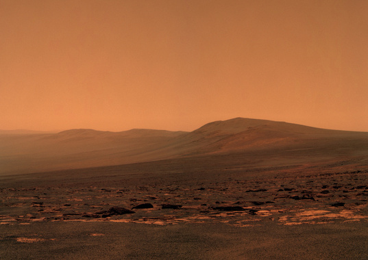 Endeavour's eastern rim, Opportunity sol 2678