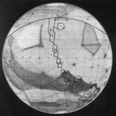 Location map for the Mariner 4 Mars images