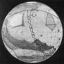 Location map for the Mariner 4 Mars images