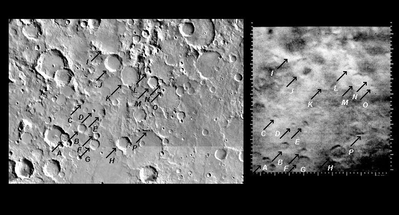 Mariner 4 image #7 compared with Viking